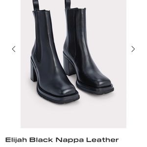 By Far - Elijah NIB - Black Chelsea boots with rubber sole. Size 39 - (9 us)